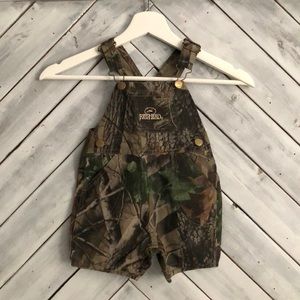 12-18 month camo overalls